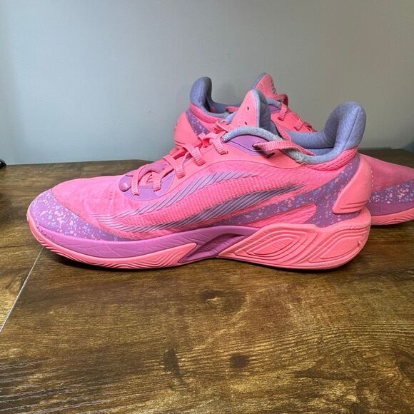 New Balance Basketball Shoes Mens 13 Pink Two WXY v5 Sneakers Running Workout - Picture 4 of 13
